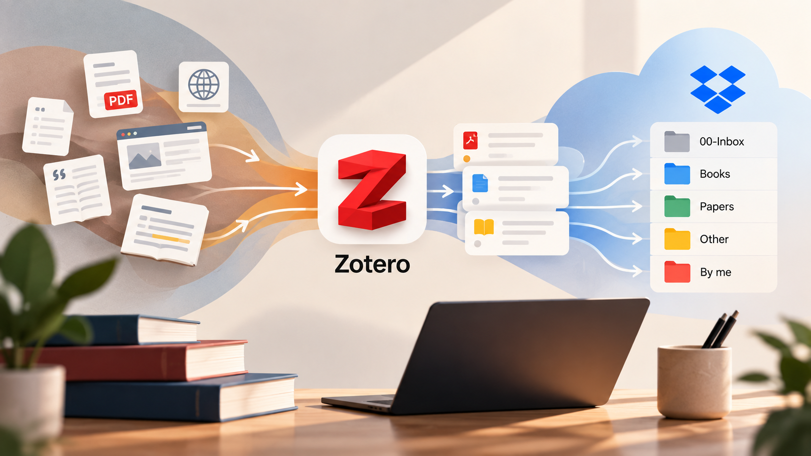 My New Research Library Setup: Zotero + Dropbox (and Eventually AI)